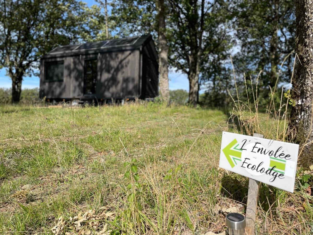 L'Envolee Ecolodge, Tiny House Au Coeur Des Vignes Loches-sur-Ource Екстериор снимка